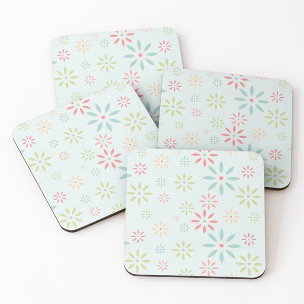 Item preview, Pastel Retro Floral Seamless Pattern Background designed and sold by prapapon.