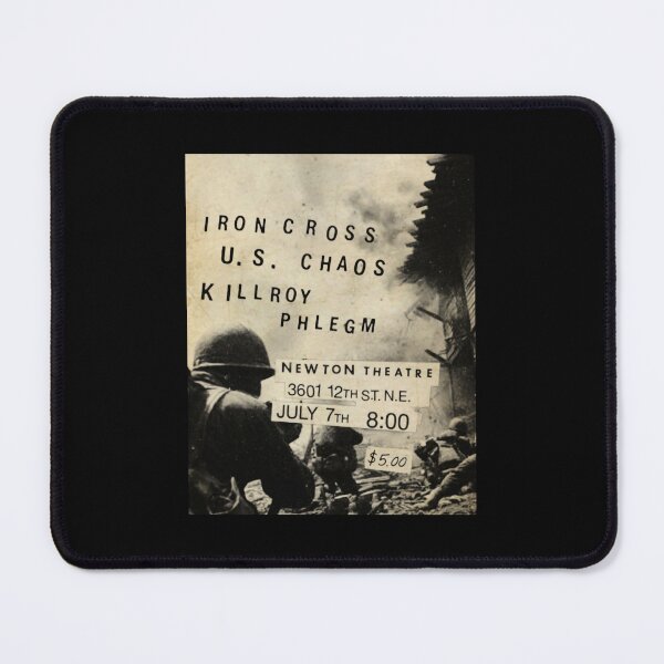 Item preview, iron cross us chaos killroy phlegm flyer designed and sold by BrittaniKreger1.