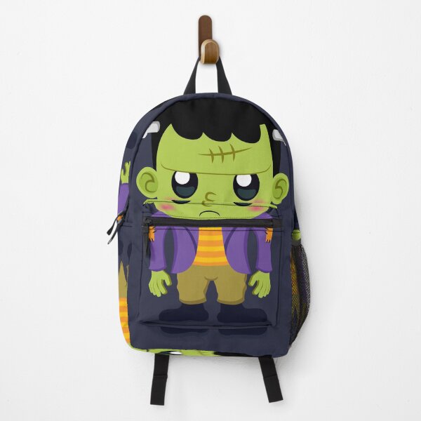 Item preview, Cute Baby Frankenstein Grumpy Kawaii Halloween Monster Aesthetic designed and sold by NotasCreativa.