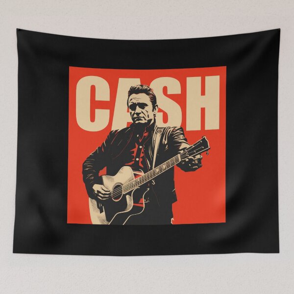 Item preview, johnny cash revival vintage hatch show tribute designed and sold by BrittaniKreger1.