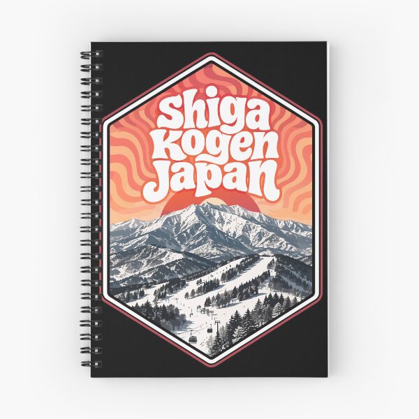 Item preview, Shiga Kogen Travel Japan Trippy Art designed and sold by TomFrontierArt.
