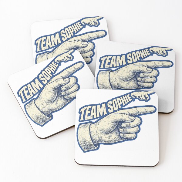 Item preview, Team Sophie Vintage Pointing Finger Personalized Name Retro Design designed and sold by LunaBeautiful.