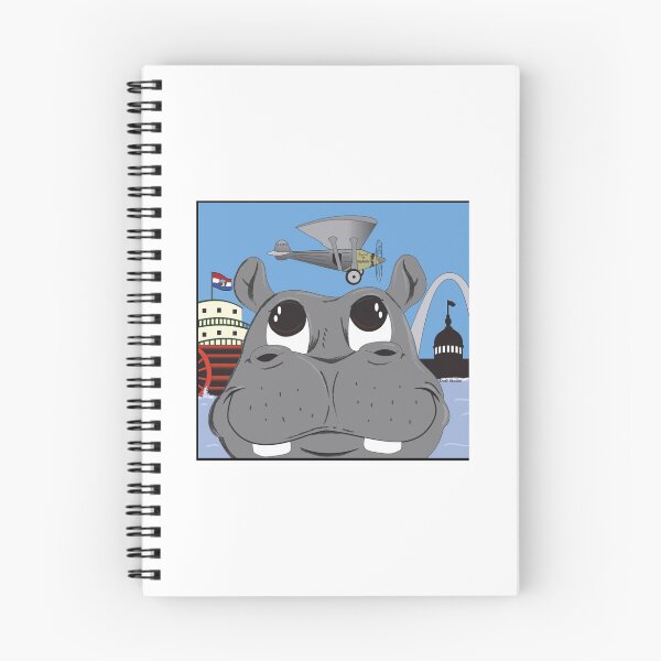 Item preview, hippo sees st. louis designed and sold by BrittaniKreger1.