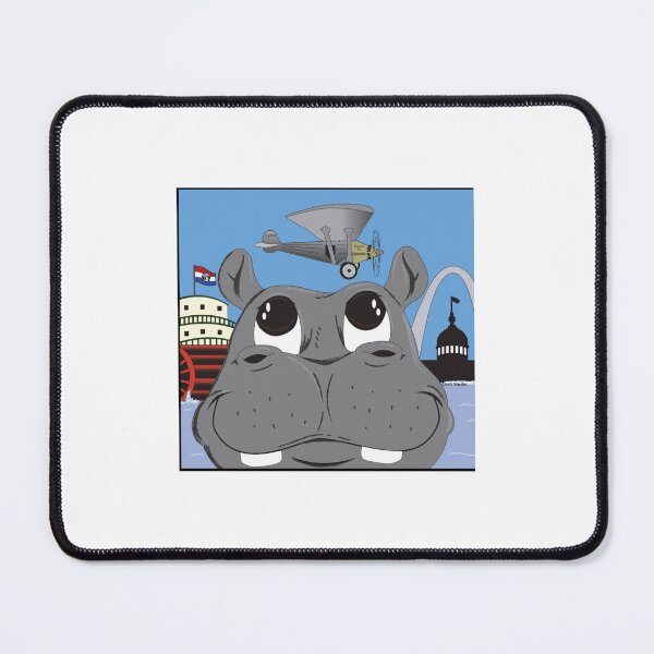 Item preview, hippo sees st. louis designed and sold by BrittaniKreger1.