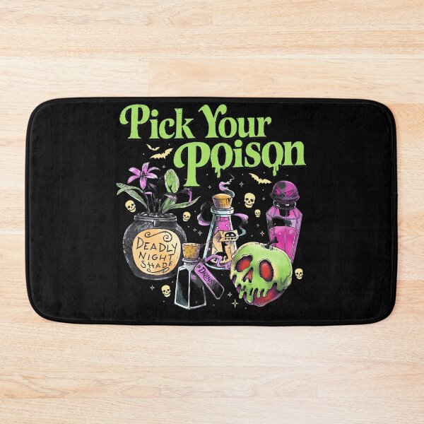 Item preview, Pick Your Poison Halloween Potion Bottles Skull Botanical Magic Design designed and sold by LaurenFlo96971.