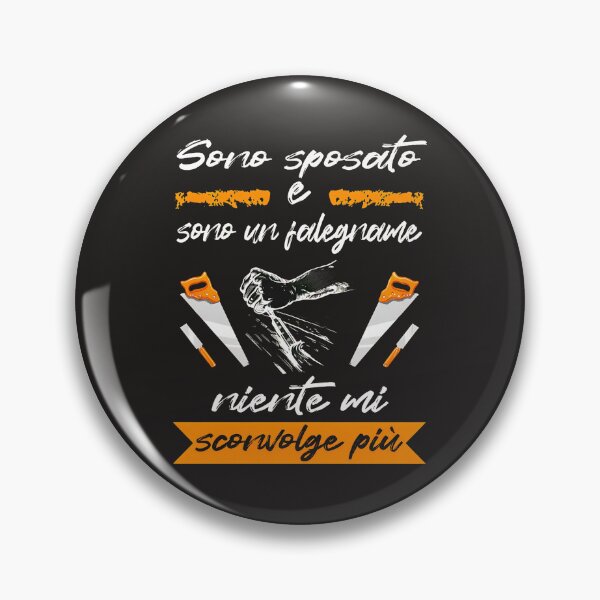 Item preview, Married Carpenter Nothing Shocks Me More Funny Italian Quote designed and sold by j5ceetdjr9bp.