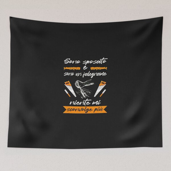 Item preview, Married Carpenter Nothing Shocks Me More Funny Italian Quote designed and sold by j5ceetdjr9bp.