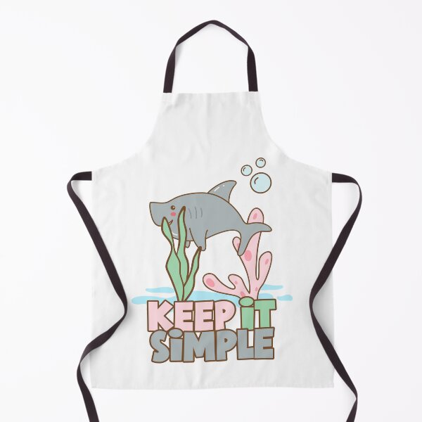Item preview, Keep it Simple Shark designed and sold by QuirkETee.