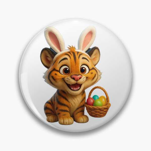 Item preview, Easter Bengal Tiger designed and sold by Sillytoe.