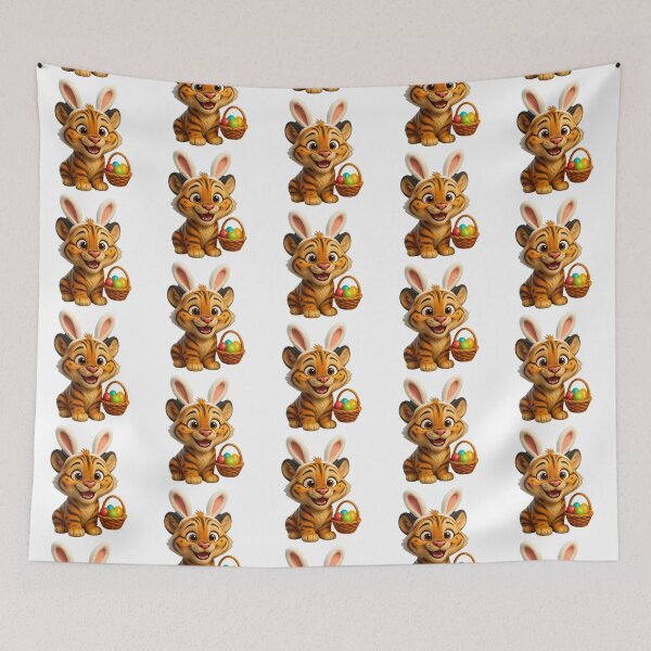 Item preview, Easter Bengal Tiger designed and sold by Sillytoe.