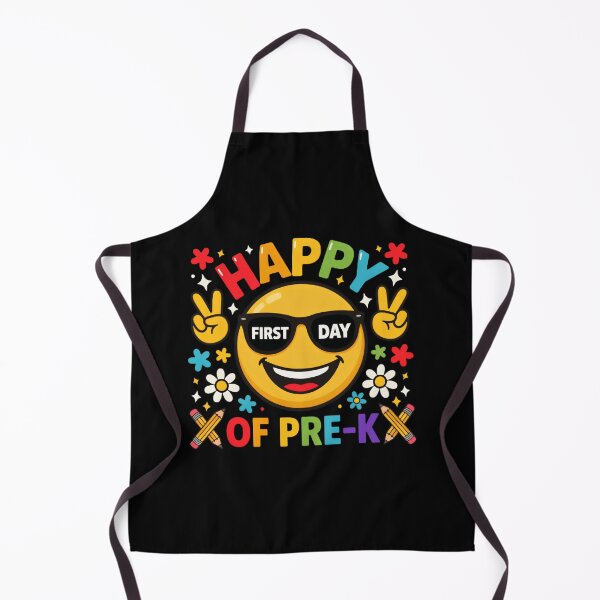 Item preview, Happy First Day of Pre-K Cute Smiley Face School Back to School designed and sold by Zizo-DR44.