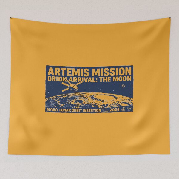 Item preview, Artemis Mission Orion Arrival The Moon Lunar Orbit designed and sold by KiwiRider.