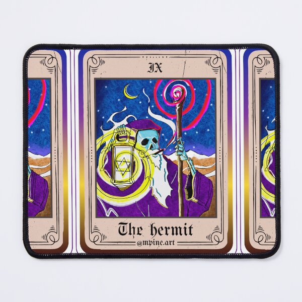 Item preview, The Hermit Tarot Card designed and sold by MpineArt.