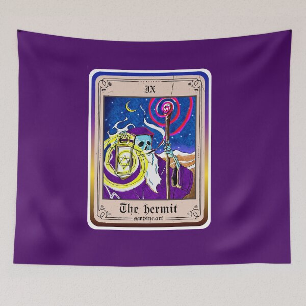 Item preview,  The Hermit Tarot Card designed and sold by MpineArt.