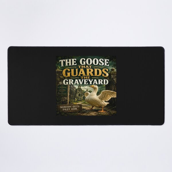 Item preview, Pluck and Paw - The Goose That Guards The Graveyard Funny Design designed and sold by EvidenceOfGrace.