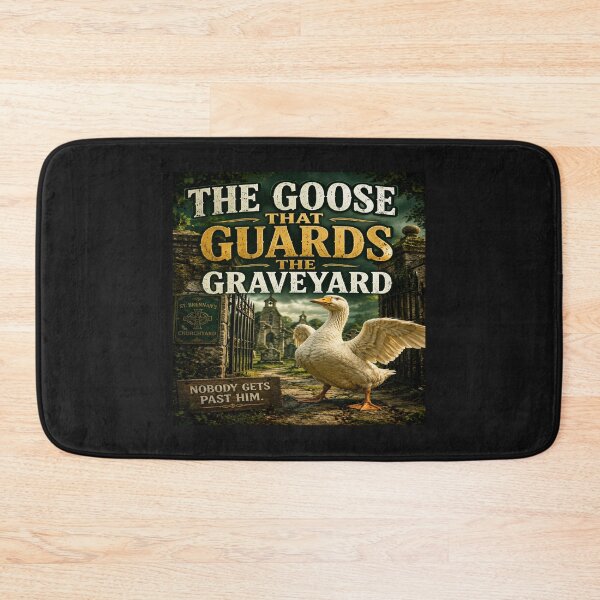 Item preview, Pluck and Paw - The Goose That Guards The Graveyard Funny Design designed and sold by EvidenceOfGrace.