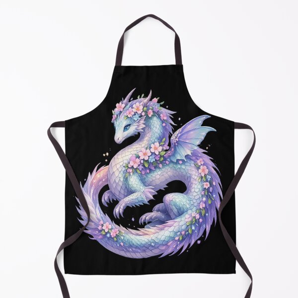 Item preview, Enchanted Floral Dragon – Magical Pastel Fantasy designed and sold by TroviTutto.