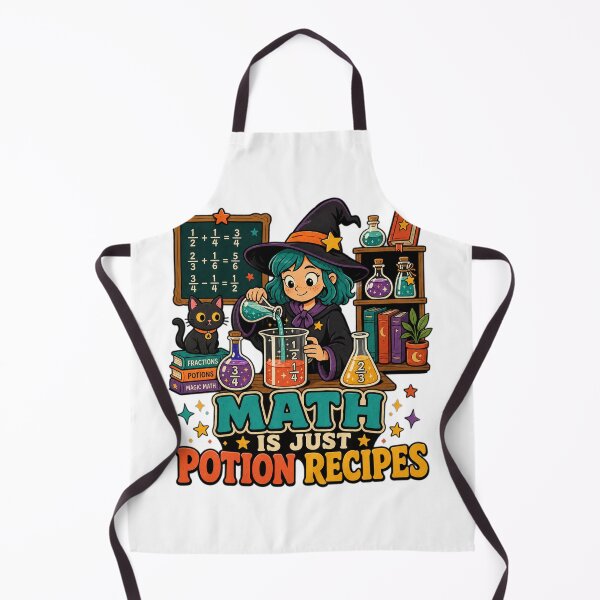 Item preview, Back to School Math Potion Recipes designed and sold by Uglyandcute.