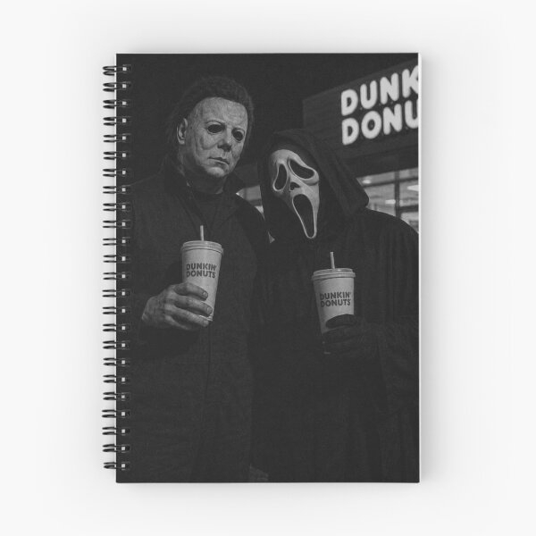Item preview, Michael Myers Tshirts Ghostface Drink Dunkin' Donuts Funny Horror Movie designed and sold by Hydlaaksmndriss.
