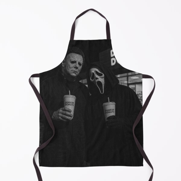 Item preview, Michael Myers Tshirts Ghostface Drink Dunkin' Donuts Funny Horror Movie designed and sold by Hydlaaksmndriss.
