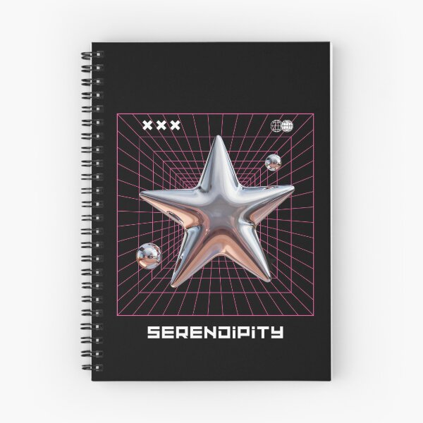 Item preview, Y2K Liquid Chrome Star Serendipity designed and sold by ImaginativeImps.
