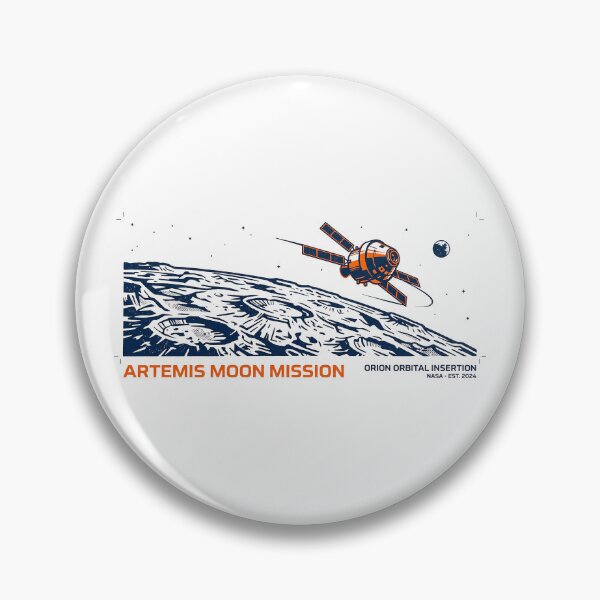 Item preview, Artemis Moon Mission Orion Spacecraft Lunar Orbit designed and sold by KiwiRider.