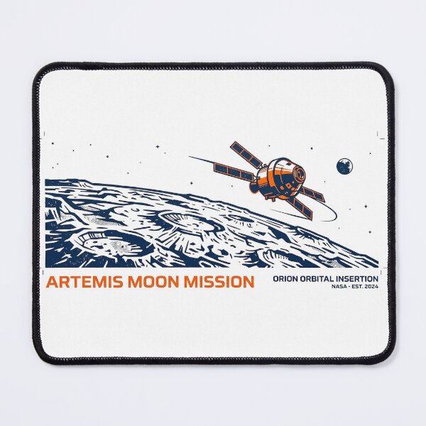 Item preview, Artemis Moon Mission Orion Spacecraft Lunar Orbit designed and sold by KiwiRider.