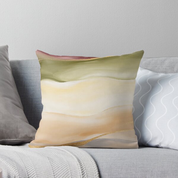 Item preview, Golden Atmospheric Layers - Minimalist Abstract designed and sold by EduMaru_Arts.