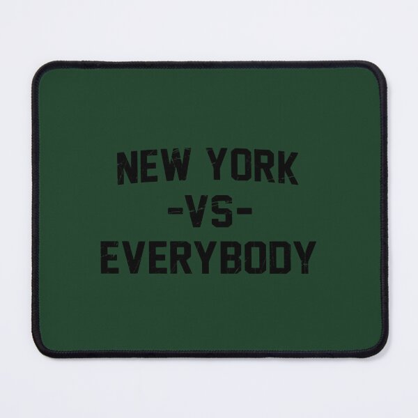 Item preview, New York Vs Everybody - Vintage City Typography Distressed T-Shirt designed and sold by FlowerRaccoon.