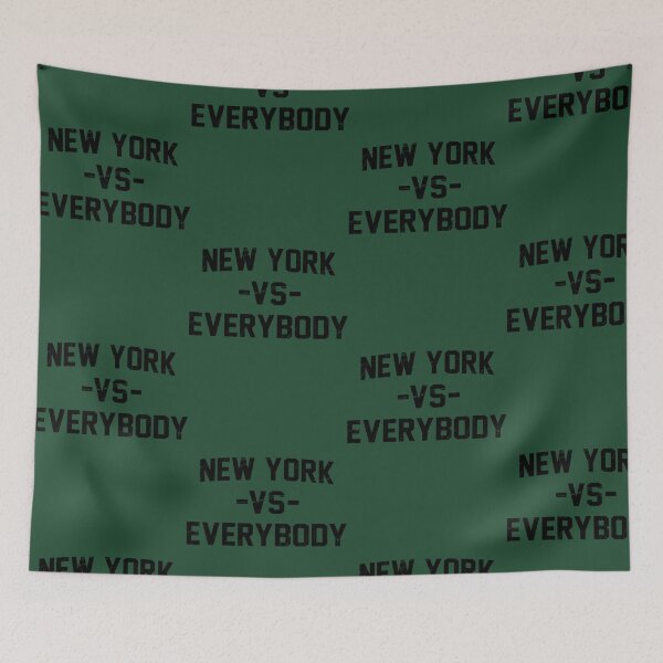Item preview, New York Vs Everybody - Vintage City Typography Distressed T-Shirt designed and sold by FlowerRaccoon.