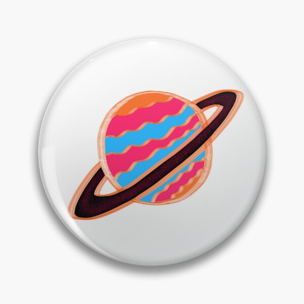 Item preview, Groovy Wavy Saturn Planet designed and sold by William Carneiro.