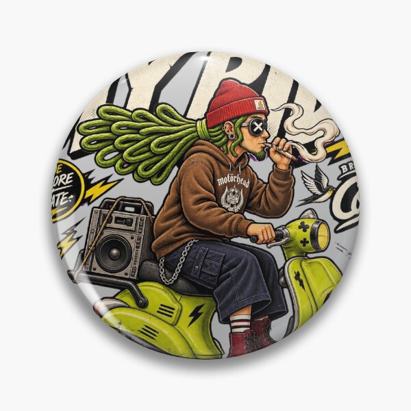 Item preview, Japanese Scooter Rider マイライド - Street Culture Harajuku designed and sold by BRTHRCNK01.