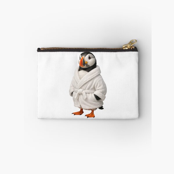 Item preview, Relaxing Bathrobe Atlantic Puffin designed and sold by Sillytoe.