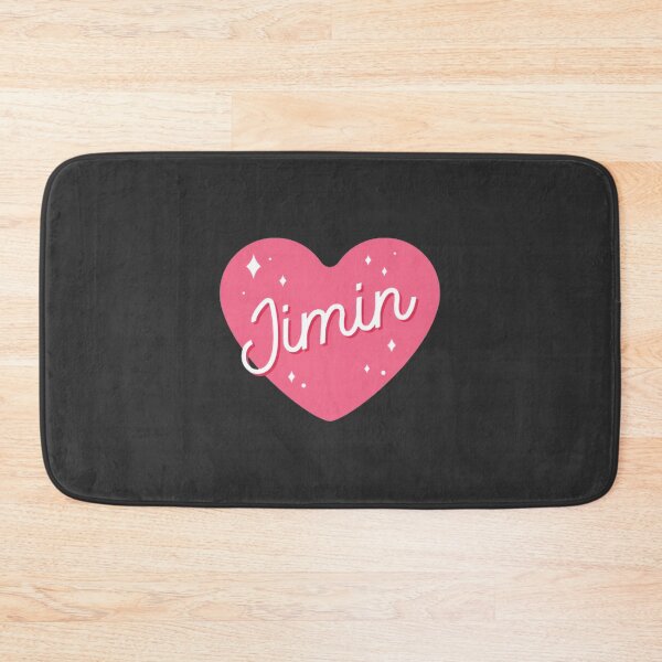 Item preview, Bts Park Jimin Cute Heart Typography | Limited Edition designed and sold by YKG-SHOP.
