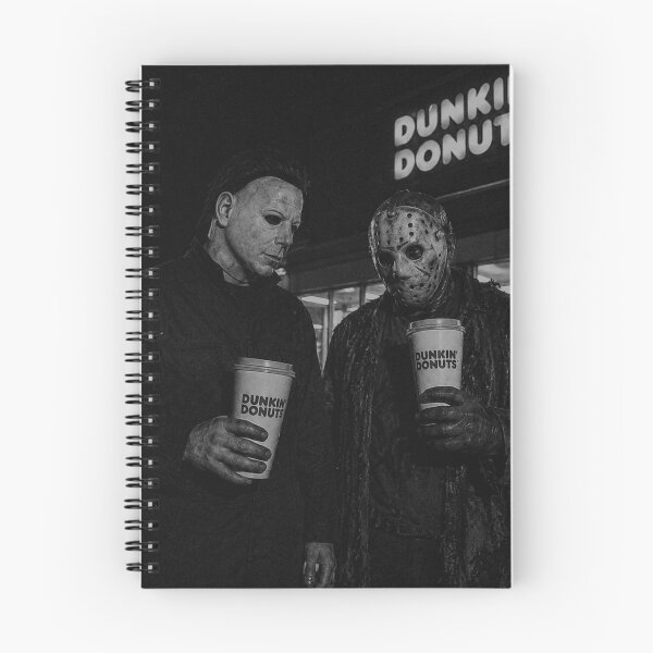 Item preview, Michael Myers Tshirts Jason Voorhees Drink Dunkin' Donuts 90s Horror designed and sold by Hydlaaksmndriss.