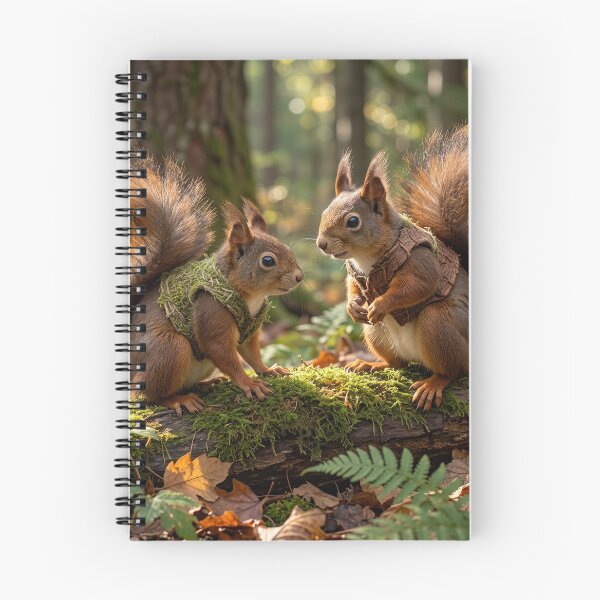 Item preview, Red Squirrels Show Off Leaf Litter Vests designed and sold by Tridentulus.