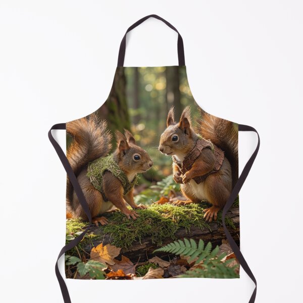 Item preview, Red Squirrels Show Off Leaf Litter Vests designed and sold by Tridentulus.