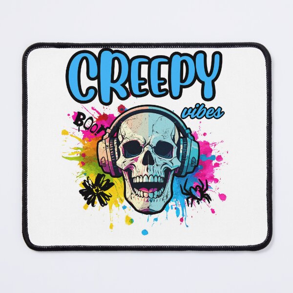 Item preview, Retro halloween scary skeleton t-shirt designed and sold by She - artist creations .