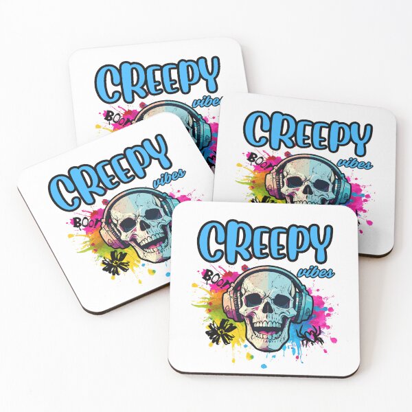 Item preview, Retro halloween scary skeleton t-shirt  designed and sold by She - artist creations .