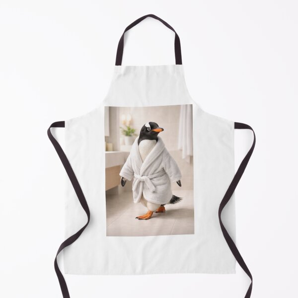 Item preview, Cozy Bathrobe Gentoo Penguin designed and sold by Sillytoe.