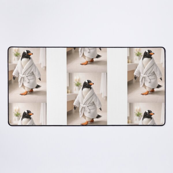 Item preview, Cozy Bathrobe Gentoo Penguin designed and sold by Sillytoe.