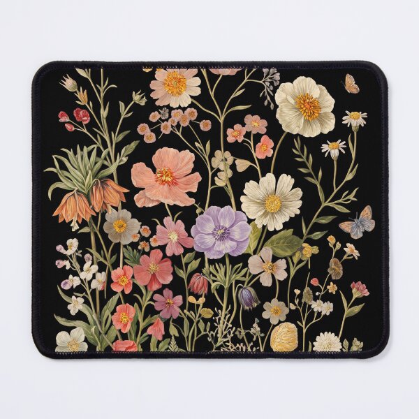 Item preview, Botanical Wildflower Bouquet Art designed and sold by Catocatrus.