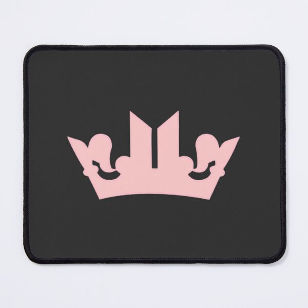 Item preview, Cute Bts Pink Crown Aesthetic - K-Pop Army Fan Art | Limited Edition designed and sold by RONNIE ..