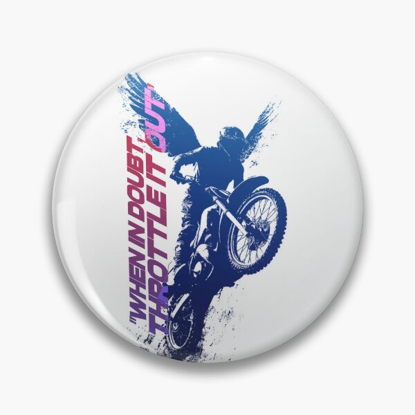Item preview, Acrobatic motocross jump with wings spread. designed and sold by UrbanTRIP.