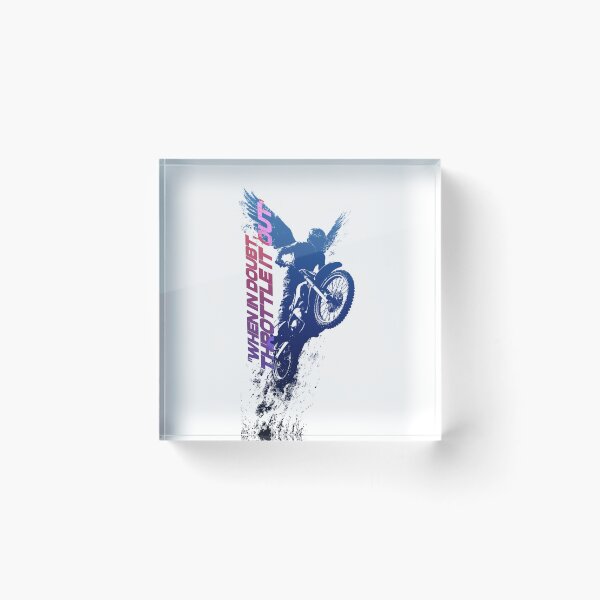 Item preview, Acrobatic motocross jump with wings spread. designed and sold by UrbanTRIP.