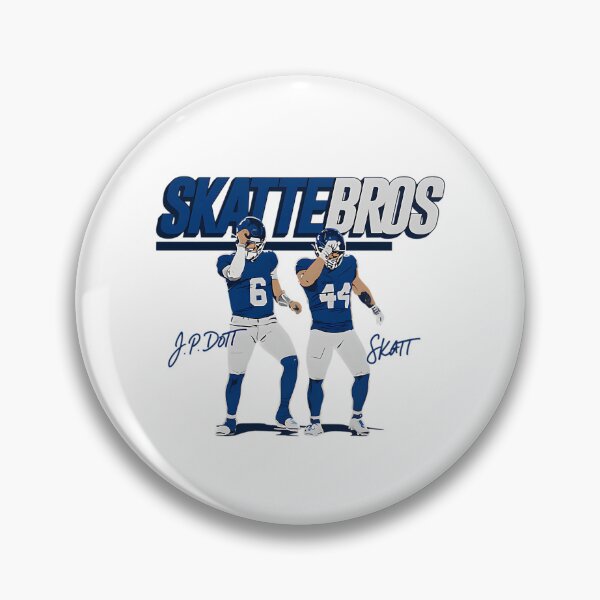 Item preview, Skattebros Jaxson Dart And Cam Skattebo Football Poster designed and sold by MorbyGanaWho.