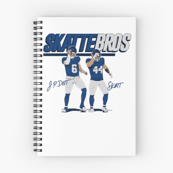 Item preview, Skattebros Jaxson Dart And Cam Skattebo Football Poster designed and sold by MorbyGanaWho.