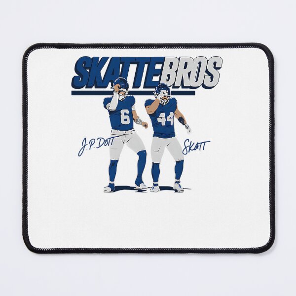Item preview, Skattebros Jaxson Dart And Cam Skattebo Football Poster designed and sold by MorbyGanaWho.