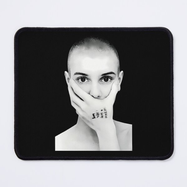 Item preview, Sinead O'Connor Black And White Portrait Poster designed and sold by MorbyGanaWho.
