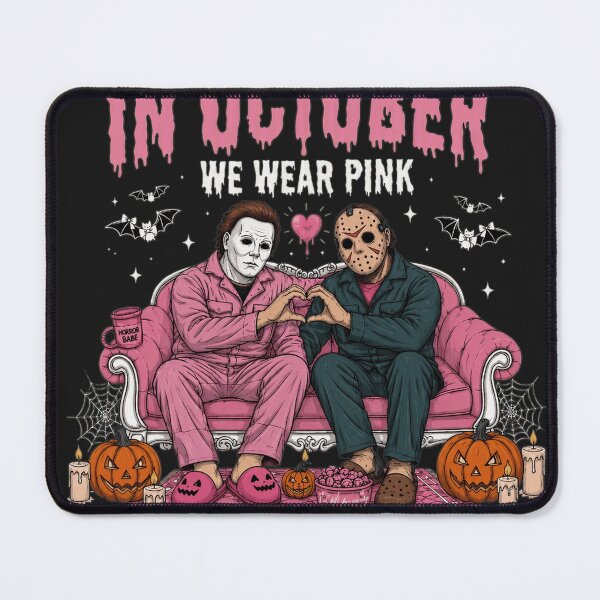 Item preview, Michael Myers Tshirts In October We Wear Pink Jason Voorhees Slasher designed and sold by Hydlaaksmndriss.